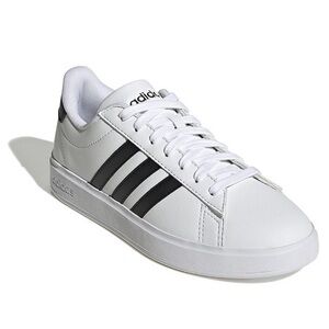 Adidas Men's Grand Court 2.0 Cloud Foam White / Black Sneakers